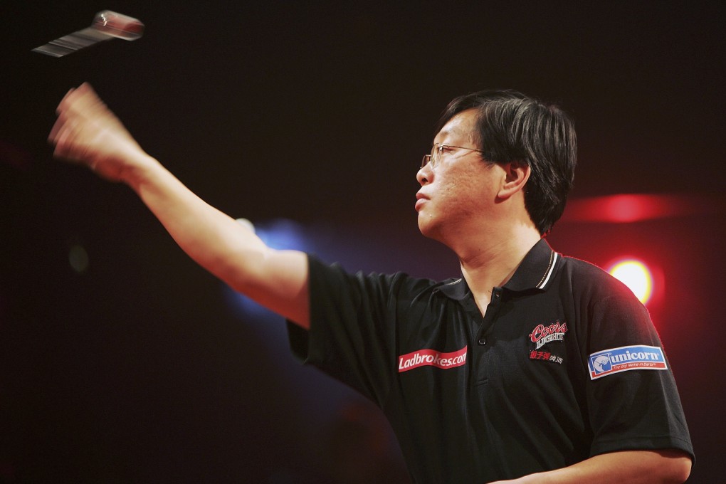 China’s Liu Chengan has qualified for the World Darts Championship for the second time. In the 2005-06 edition, he was eliminated by John Part of Canada. Photo: Bryn Lennon/Getty Images