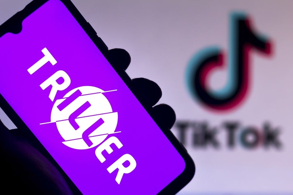 American short video app Triller shot to the top of data provider Sensor Tower’s charts for free iPhone apps in the US after President Donald Trump threatened to ban TikTok. Photo: Getty Images