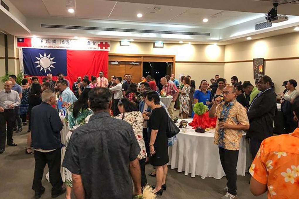 An event hosted on October 8 by the Taipei Trade Office to celebrate Taiwan’s national holiday was held at the Grand Pacific Hotel, Suva, Fiji. Photo: Grubsheet Feejee