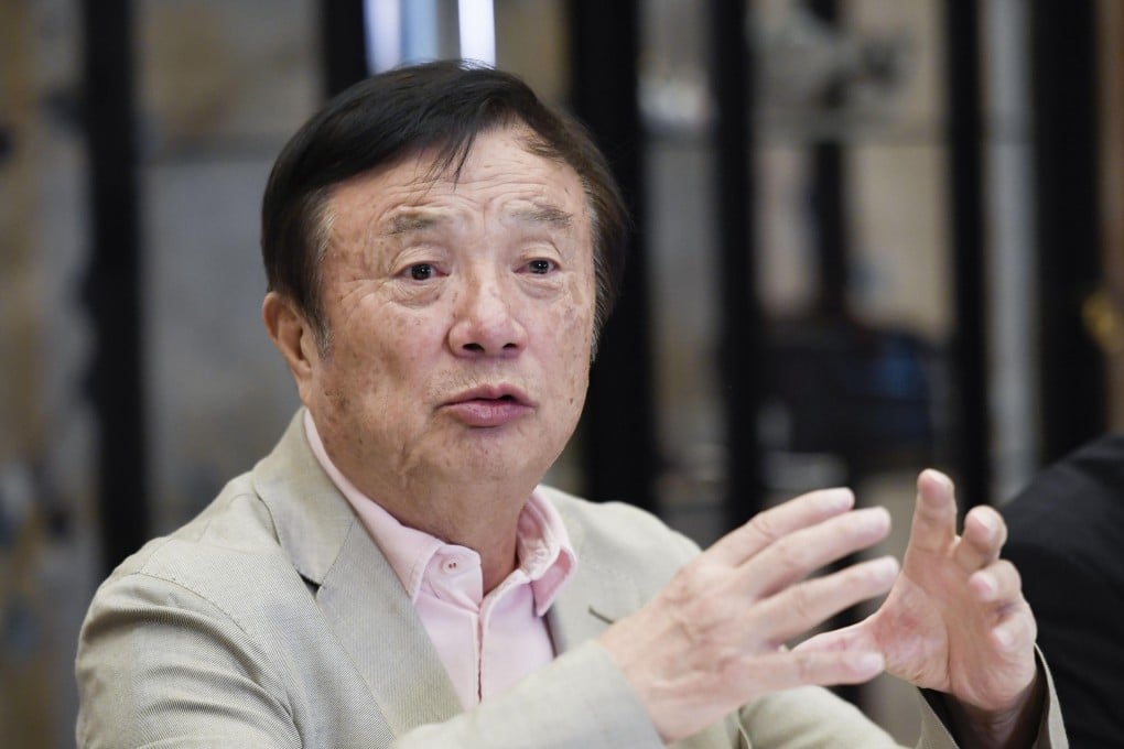 Huawei’s 76-year-old founder Ren Zhengfei saw his wealth shrink 10 per cent in the past year due to US sanctions, according to the latest Hurun China Rich List. Photo: Kyodo