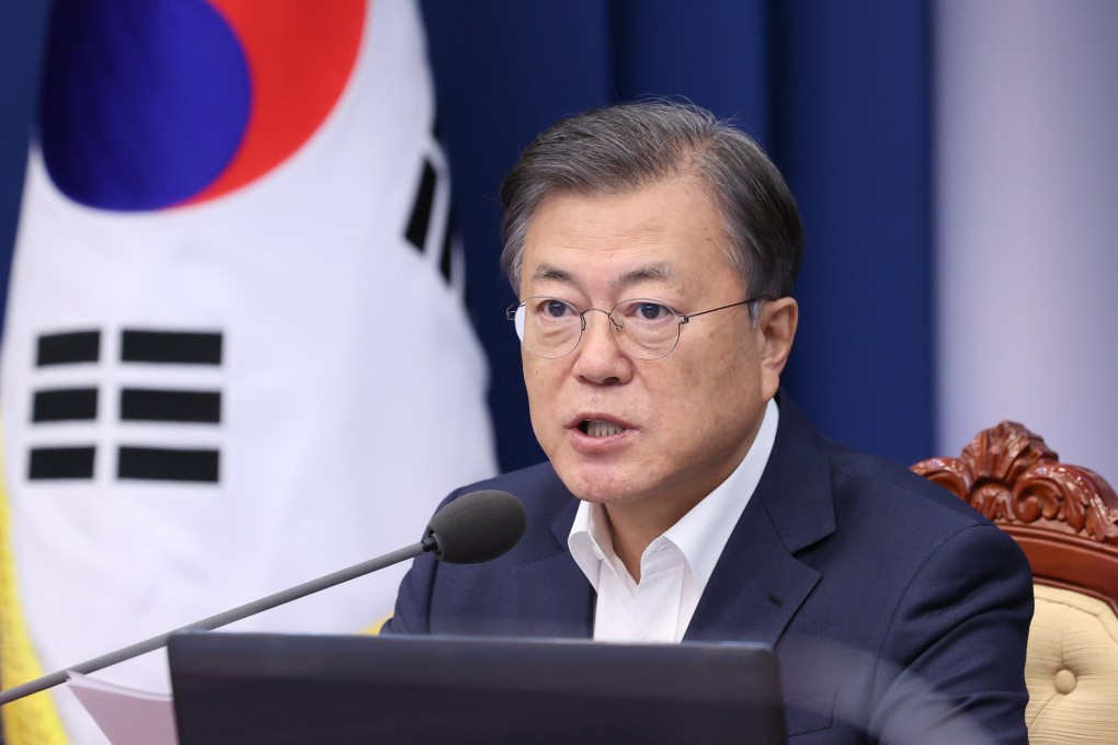 President Moon Jae-in has set an objective of elevating relations with Asean on par with South Korea’s four major partners – the United States, China, Russia and Japan. Photo: DPA
