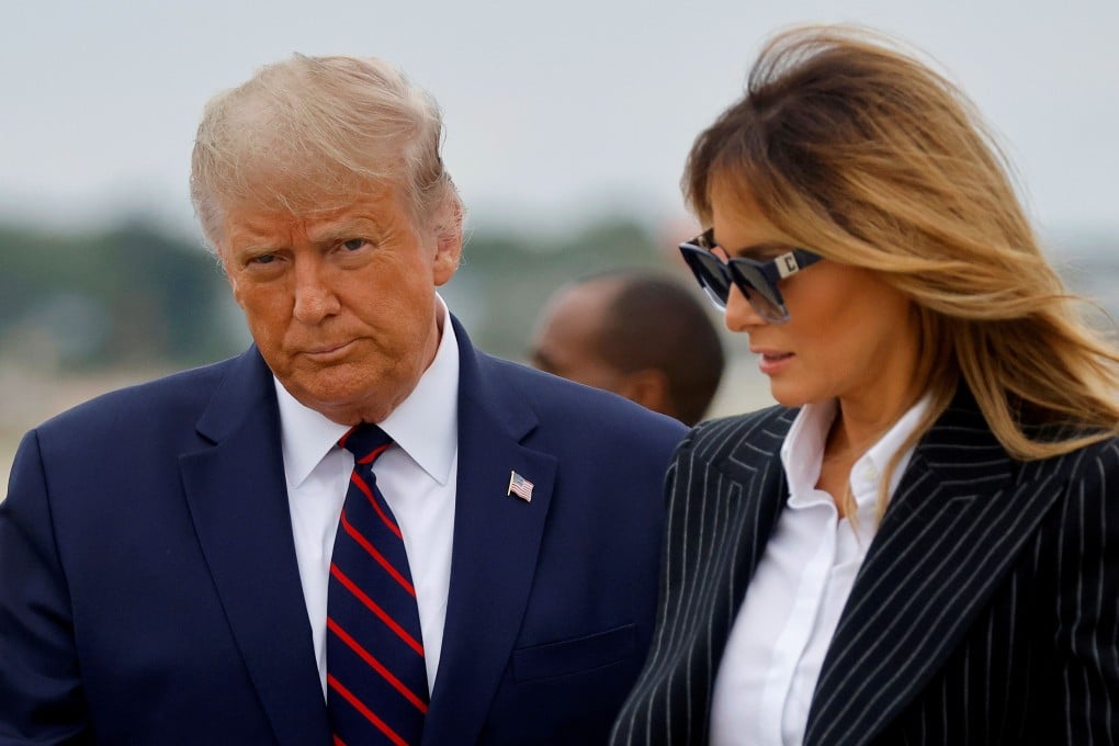 “Out of an abundance of caution”, first lady Melania Trump will not be travelling to Pennsylvania to appear with US President Donald Trump, her spokeswoman said on Tuesday. Photo: Reuters