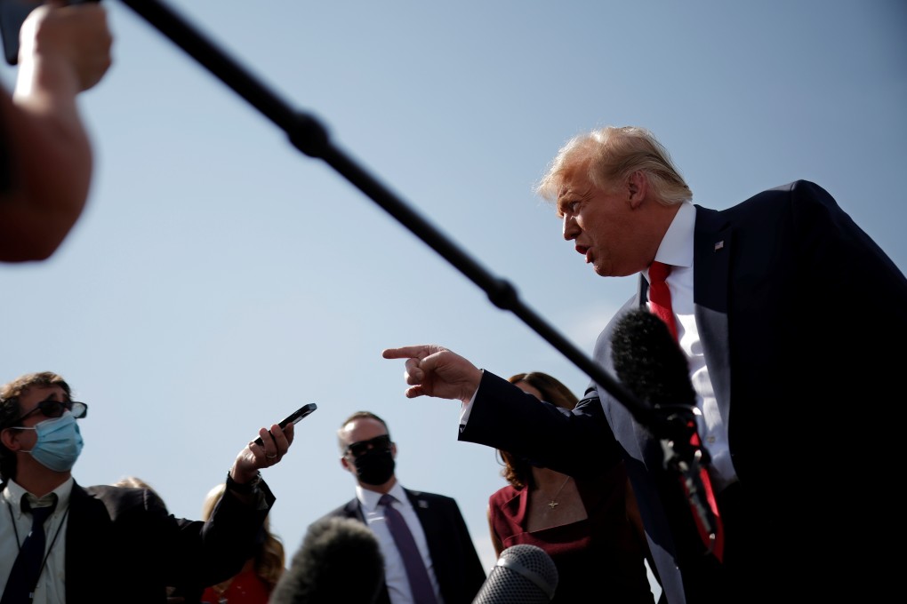 The New York Times reports that US President Donald Trump actively pursed business interests in China. Photo: Reuters