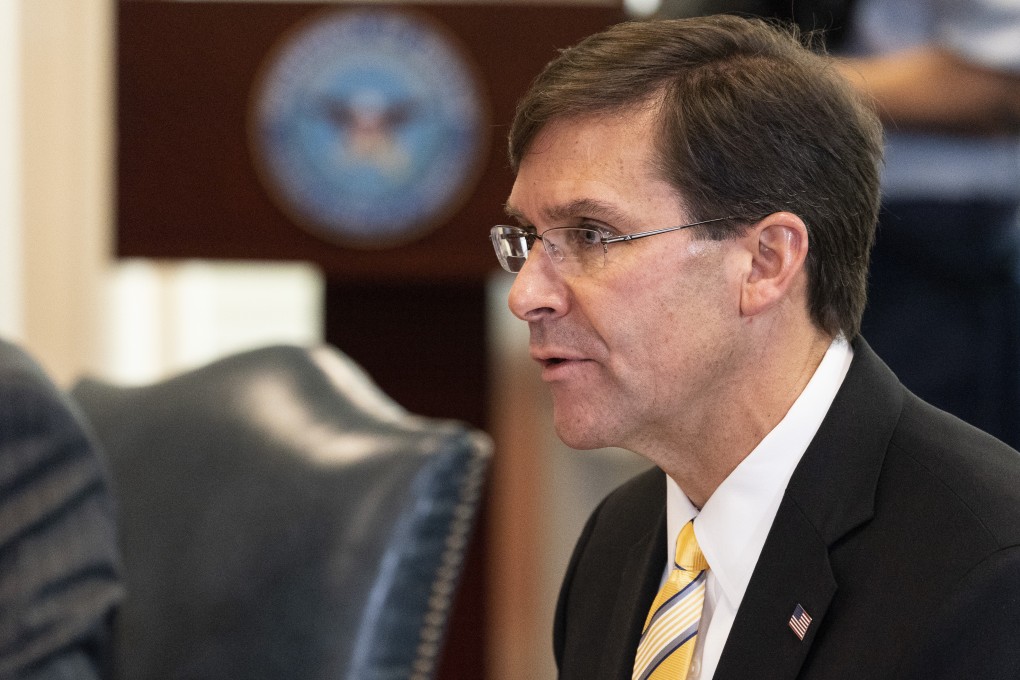 US Defence Secretary Mark Esper says a system is in place “to ensure our partners get the equipment and systems they need, when they need them”. Photo: AP