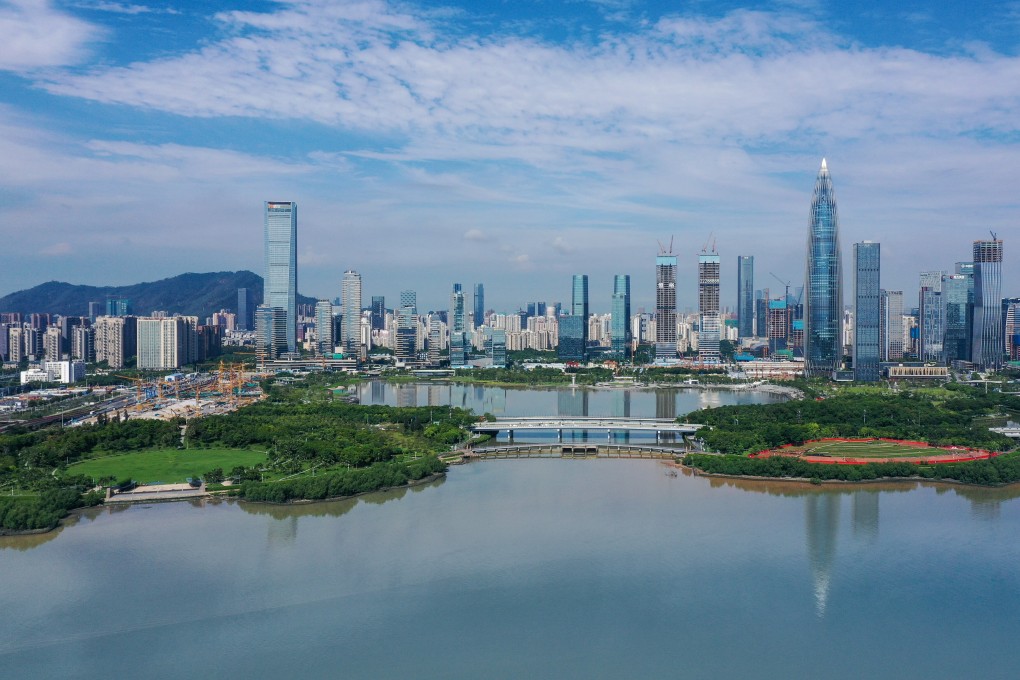 A view of the Nanshan district of Shenzhen, in China’s Guangdong Province. Photo: Xinhua