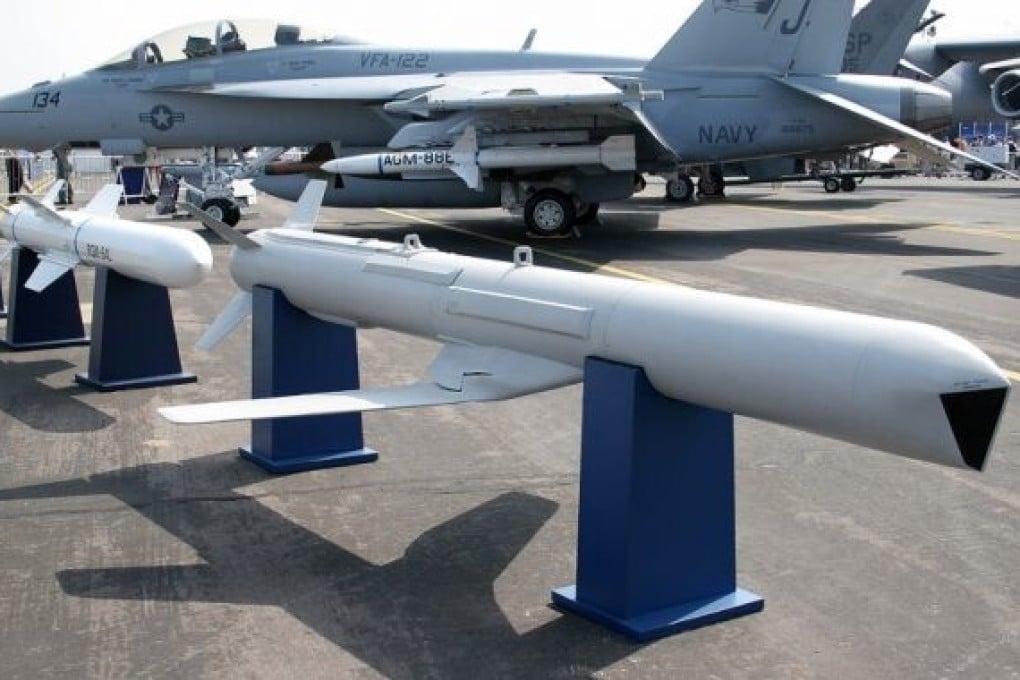 The US has approved the sale of 135 AGM-84H SLAM-ER missiles as part of a US$1.8 billion package. Photo: Handout
