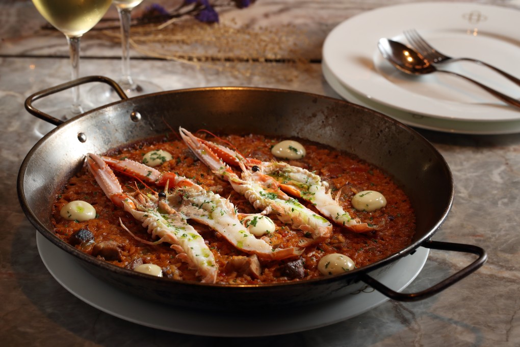 Seafood paella at La Rambla by Catalunya. Photo: Alex Chan