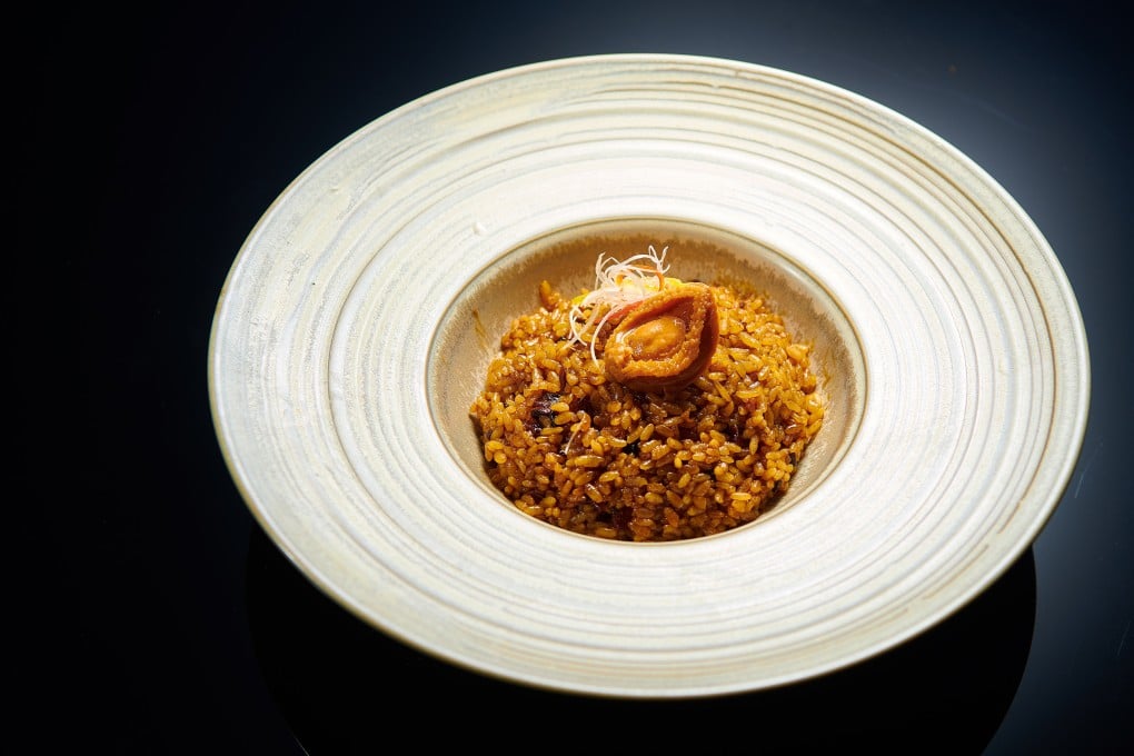 Stewed pearl rice with matsutake mushroom at Moon Yue. Photo: handout