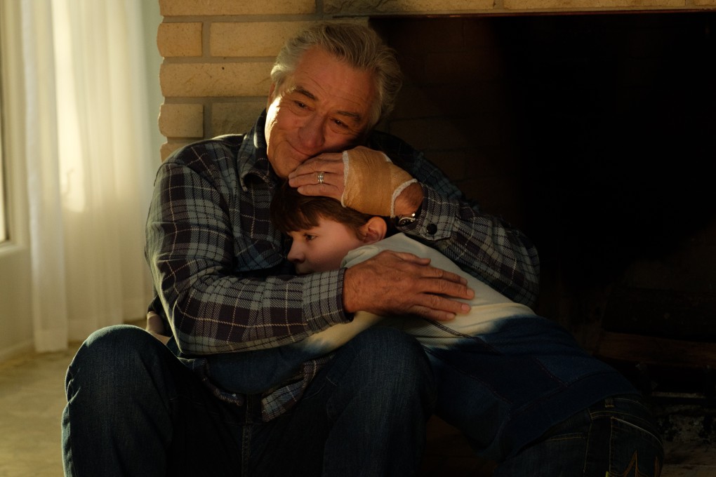 Robert De Niro (left) and Oakes Fegley in a scene from The War With Grandpa (category: IIA), directed by Tim Hill and co-starring Uma Thurman. Photo: Handout