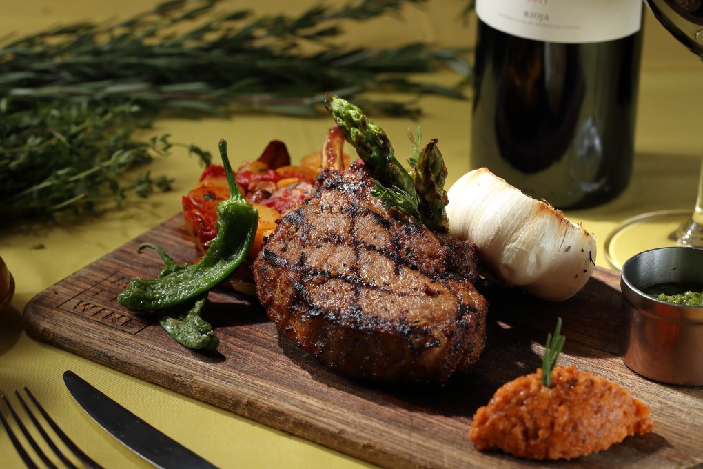 Olé Spanish Restaurant’s Iberico pork chop. Photo: handout