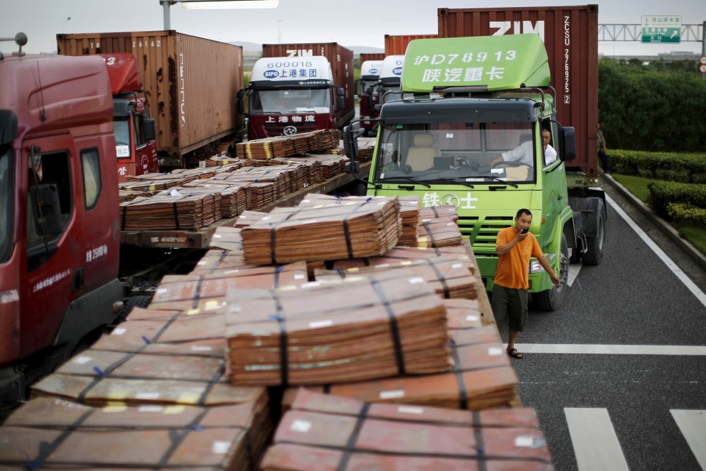 China’s Ministry of Ecology and Environment has relaxed import restrictions on high-grade copper, aluminium and brass scrap, allowing these products to be freely imported from November. Photo: Reuters