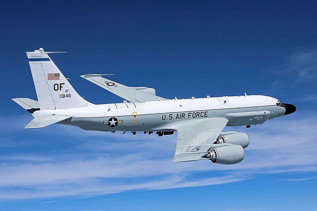 China was watching closely as a US reconnaissance aircraft flew over Taipei on Wednesday, a military insider says. Photo: Handout