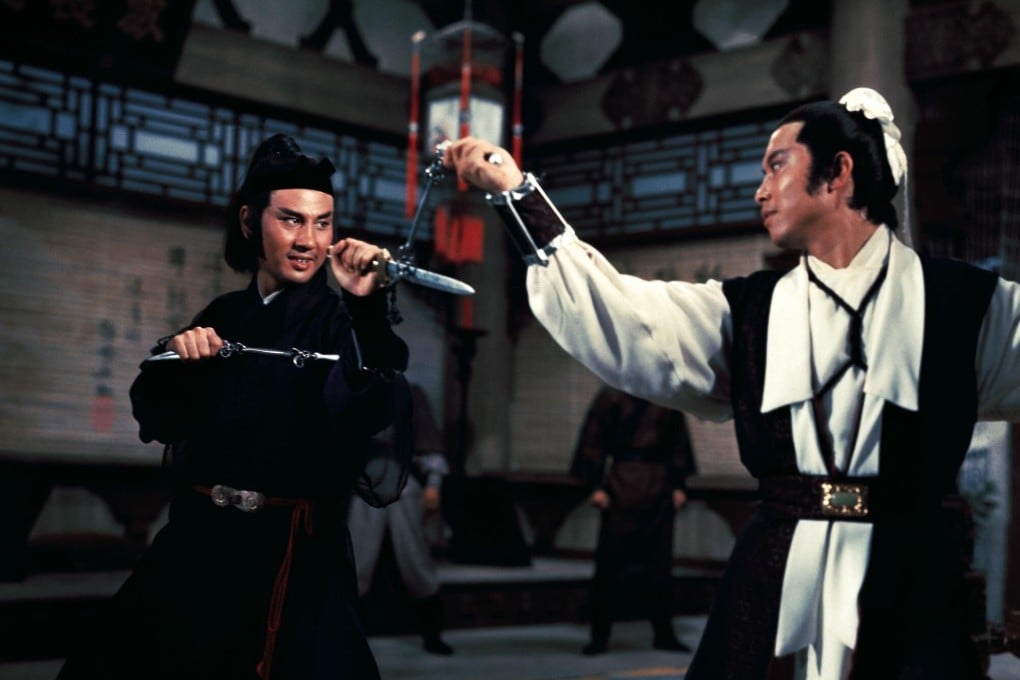 Tsung Hua (left) and Yueh Hua in a still from Killer Clans, the 1976 Shaw Brothers wuxia film that changed the career path of its director, Chor Yuen.
