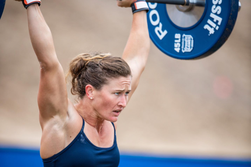 Tia-Clair Toomey is in her familiar role – leading the field at the CrossFit Games. Photo: CrossFit Games Facebook