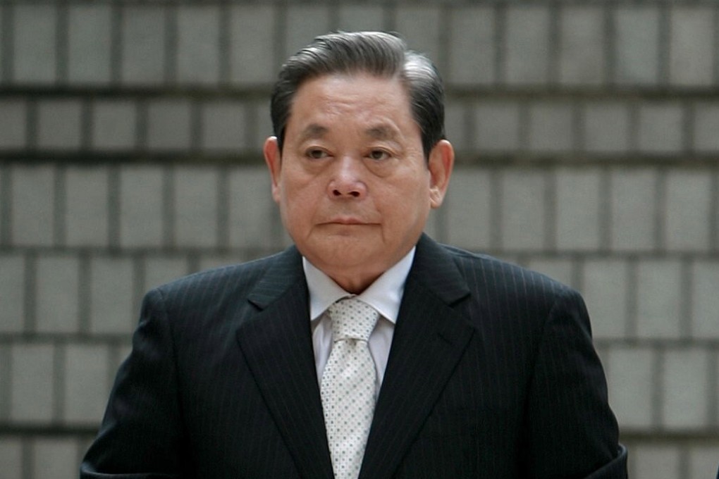 Lee Kun-hee in 2009. He was left bedridden by a heart attack in 2014. File photo: EPA