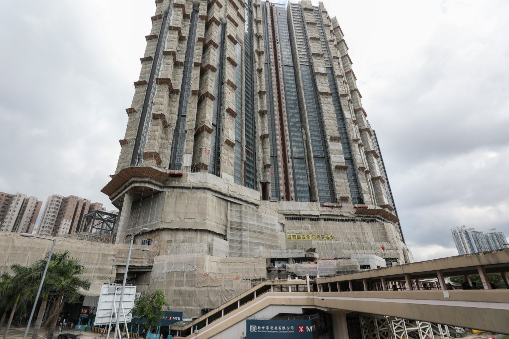 The Pavilia Farm, New World Development’s residential project atop Tai Wai MTR station. Photo: Xiaomei Chen