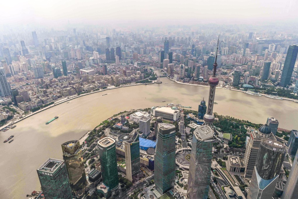 Shanghai’s party chief said the city had made substantial progress in becoming an international finance centre. Photo: AFP