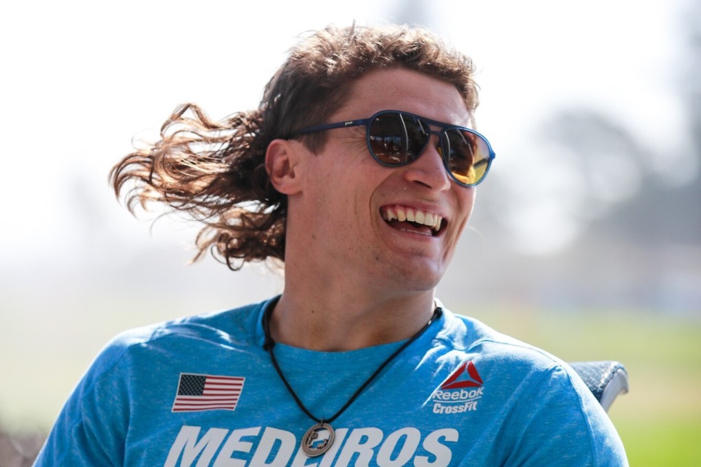 Justin Medeiros and his mullet are now officially the future of the sport. Photos: Duke Loren/CrossFit Games