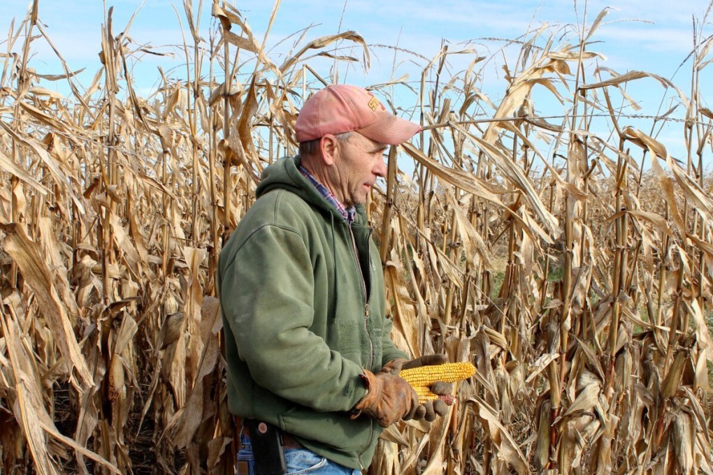 A corn and soybean farmer in Eldon, Iowa, in 2019. When running for president in 2016, Donald Trump enjoyed strong support from farmers. Photo: Reuters