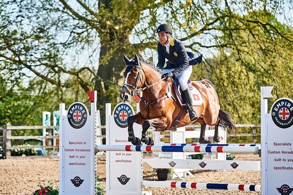 Thomas Heffernan Ho and his long-time horse Tayberry in action. Photo: HKJC