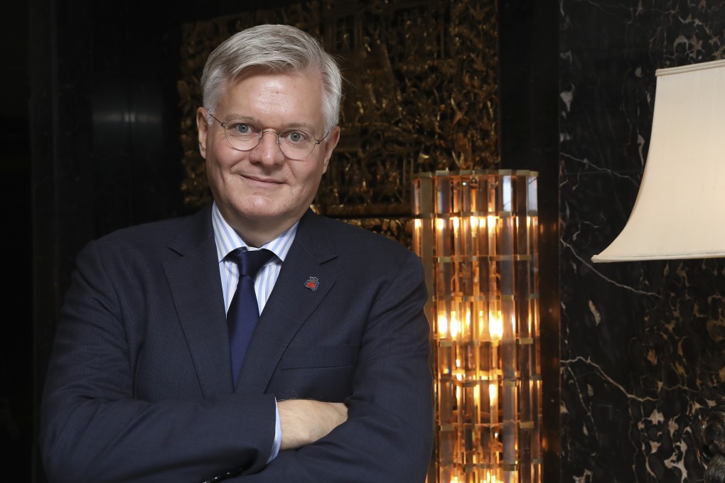 Peter Burnett, chairman of the British Chamber of Commerce, sees the Greater Bay Area as a launch pad for companies looking to expand in China. Photo: K.Y. Cheng