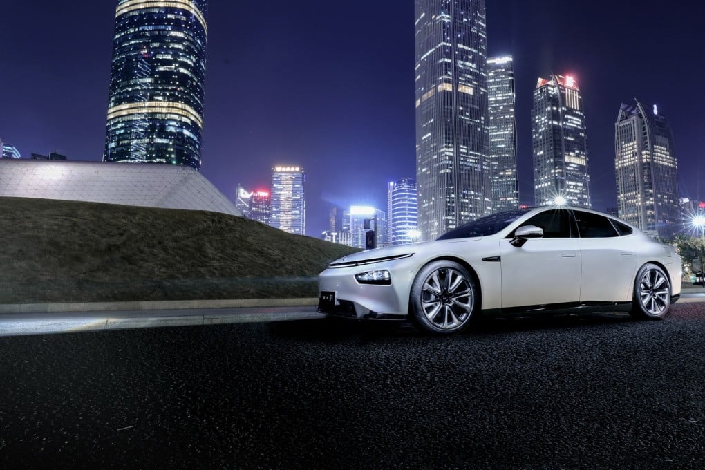 Xpeng’s autopilot system Xpilot 3.0 is expected to be included in its P7 smart sedan in early 2021. Photo: Handout