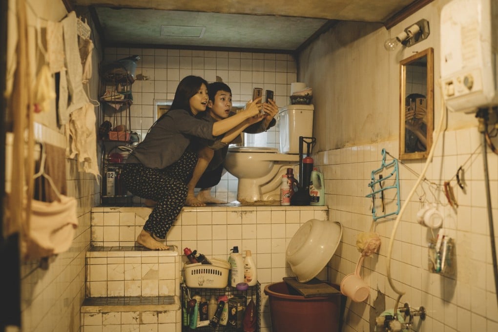Park So-dam (left) and Choi Woo-shik in a still from Parasite, the best picture winner at the 2020 Asian Film Awards.