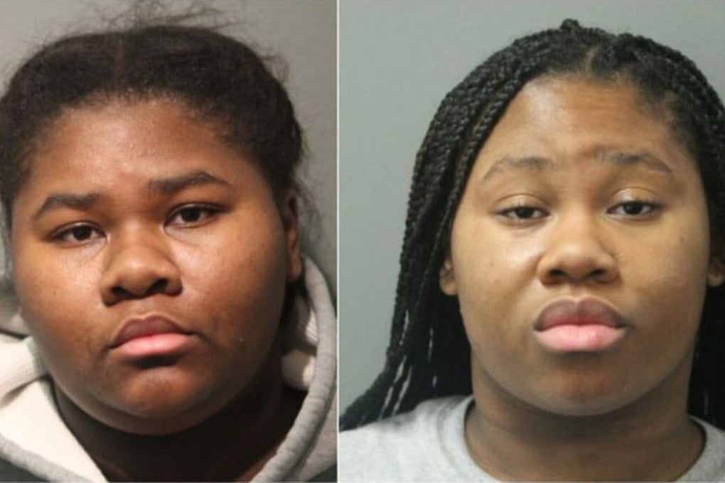 Lawyers for sisters Jessica (left) and Jayla Hill argue that the stabbing was in self-defence. Photo: Chicago Police handout