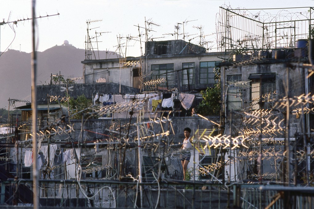 Kowloon Walled City in 1980, a six-acre area that was home to 50,000 people. Photo: Getty Images