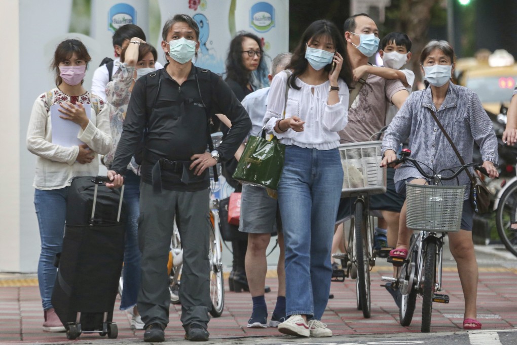 Since the start of the pandemic Taiwan has recorded 553 cases of Covid-19. Photo: AP