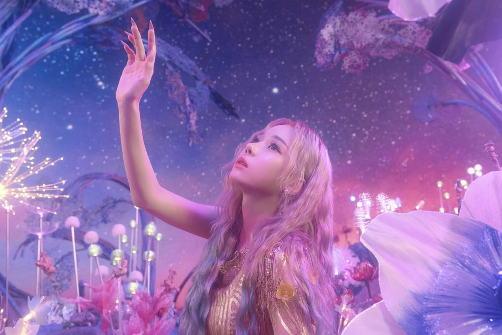 Aespa, a new K-pop girl group by SM Entertainment, will be made up of both human and virtual members. Credit: SM Entertainment