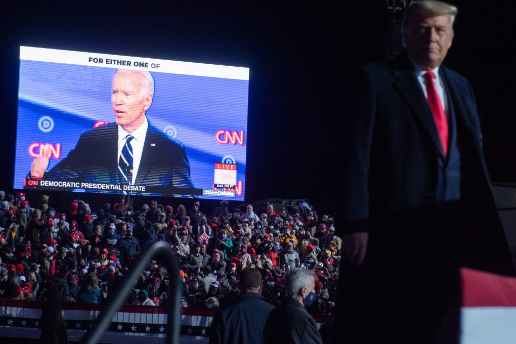 Former ambassador to China Max Baucus says Beijing would probably prefer Joe Biden as president over Donald Trump. Photo: AFP