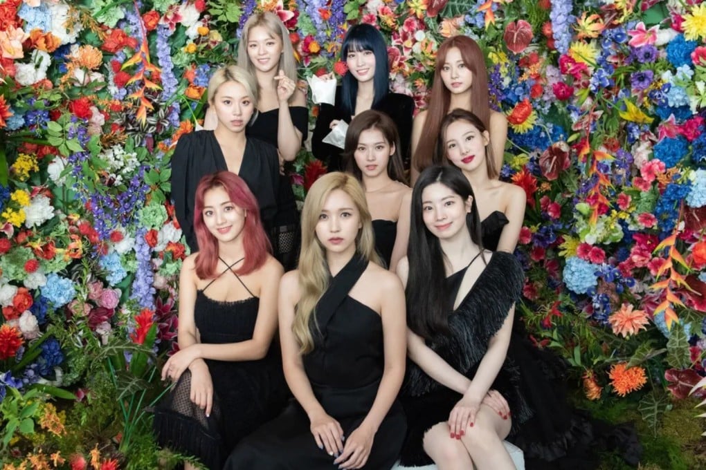 K-pop all-female group Twice have released their second album, Eyes Wide Open. They hope it will help make them as popular in the US as fellow K-pop acts BTS and Blackpink. Photo: JYP Entertainment