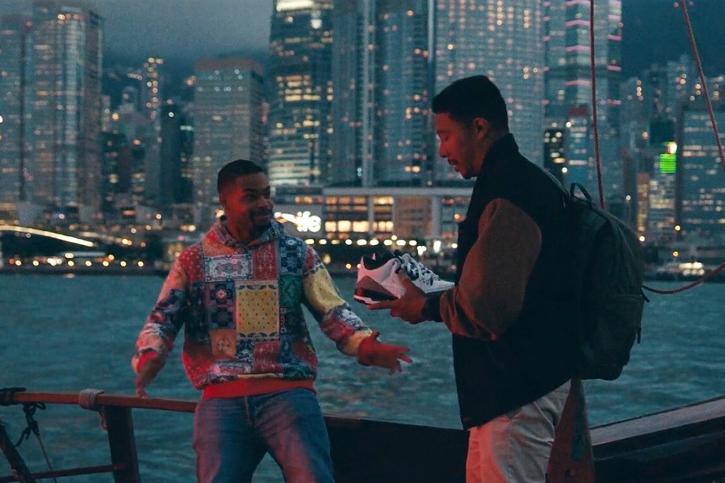A scene from Netflix comedy Sneakerheads, which gets the global sneaker resale market 100 per cent right, but literally gets lost in Hong Kong. Photo: Netflix