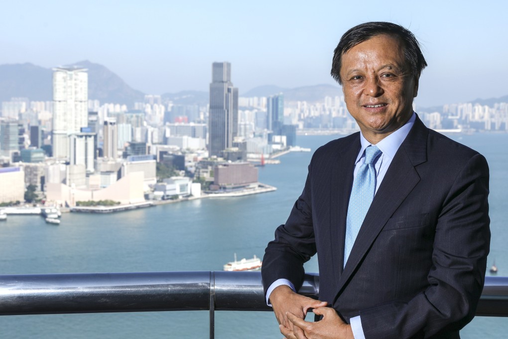 Charles Li, CEO of Hong Kong Exchanges and Clearing, at Exchange Square in Central. Photo: Nora Tam
