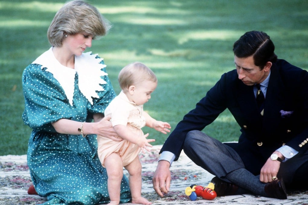 Princess Diana, Prince William, and Prince Charles at Government House, Wellington, New Zealand in 1983. Diana’s mildly conservative fashion choices before and in the early years after her marriage to the British royal heir are faithfully recreated in season 4 of Netflix’s The Crown. Photo: Getty Images