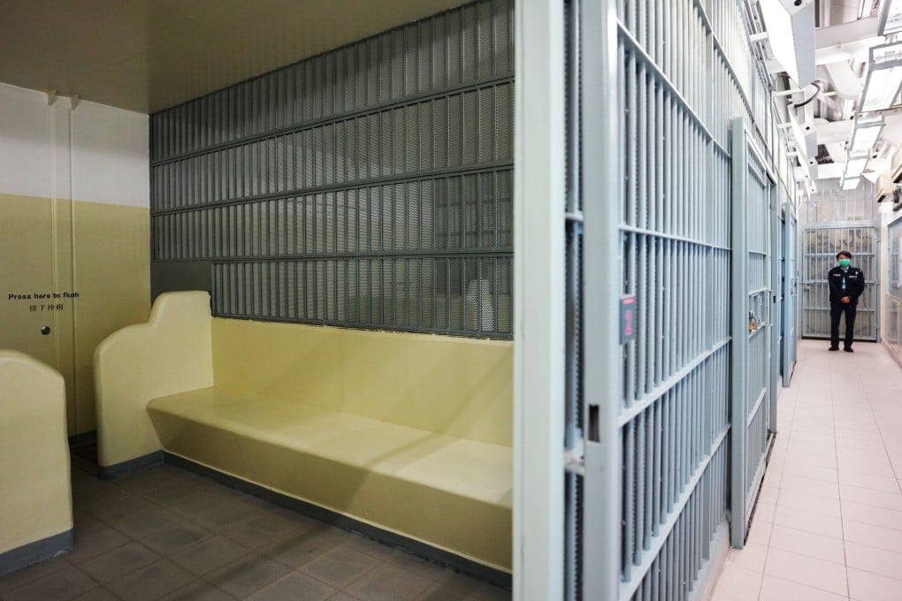 The interior of San Uk Ling Holding Centre. Photo: Sam Tsang