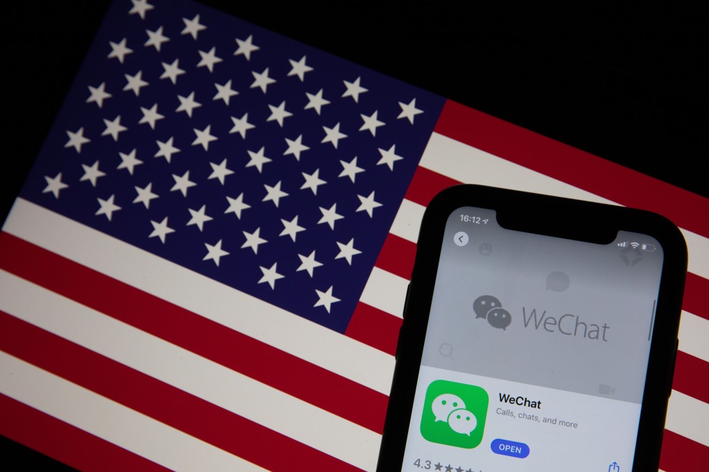 WeChat on a phone, in Beijing, China, 21 September 2020. Photo: EPA-EFE