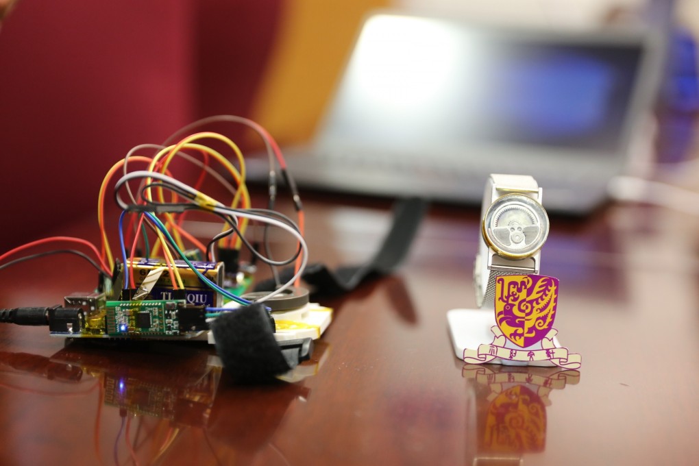 CUHK researchers aim to harvest the energy created by human motion to power smartwatches and wristbands. Photo: Handout