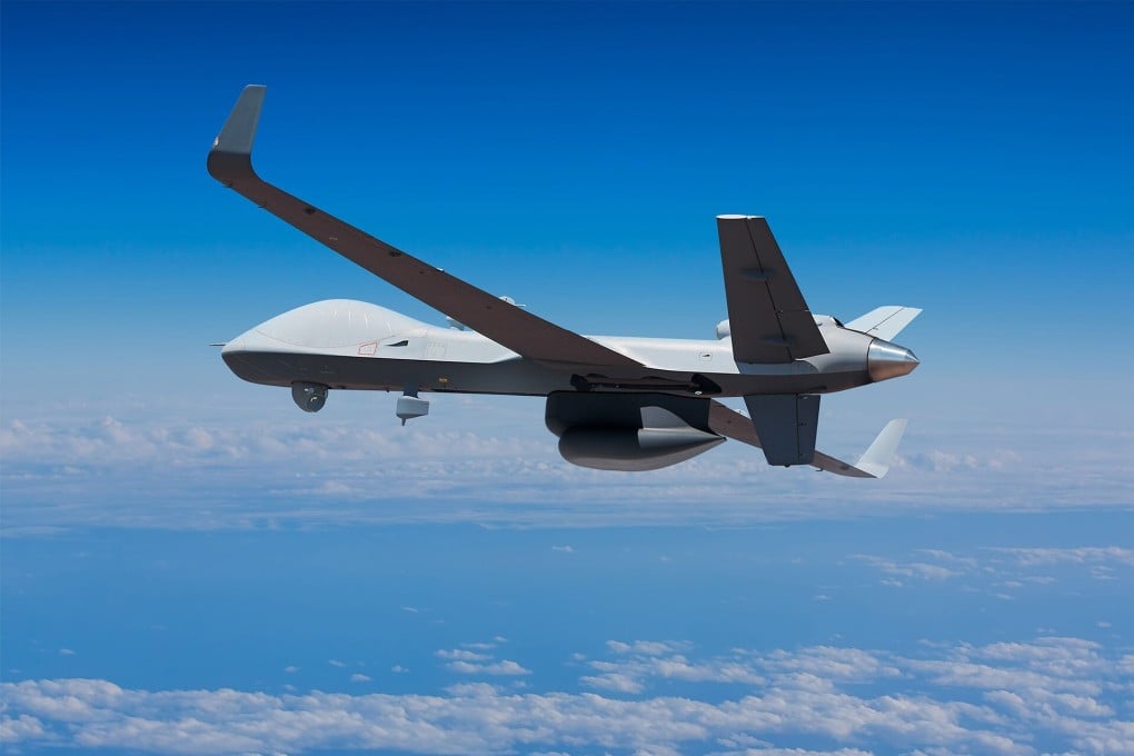 An MQ-9B SeaGuardian surveillance drone. Photo: Handout