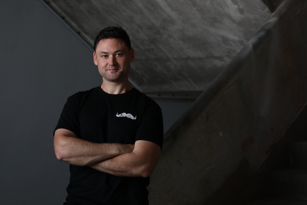 Aaron Stadlin-Robbie is an ambassador for Movember and founder of podcast Talking Mental. Photo: Jonathan Wong