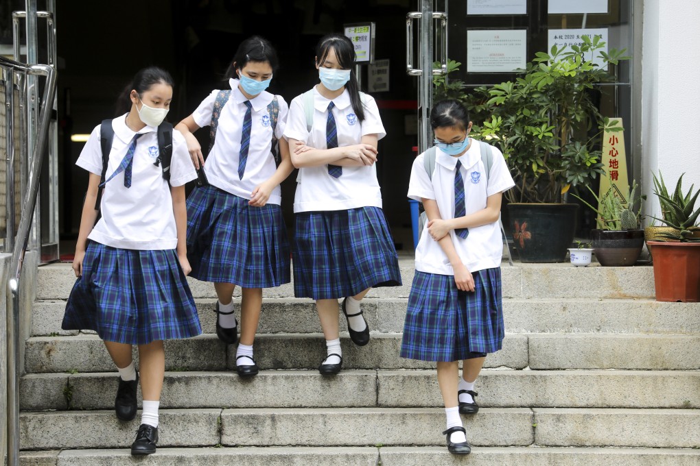 Fears of being infected by the coronavirus or excluded by peers over differing views on anti-government protests are some of the major reasons of stress among Hong Kong’s secondary school students. Photo: Dickson Lee