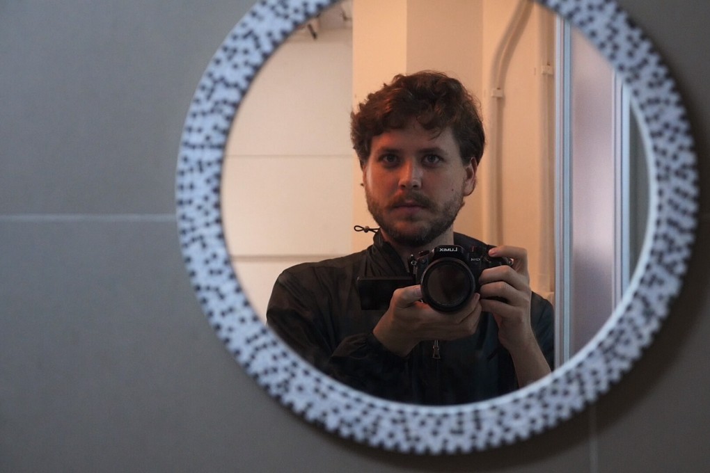 Filmmaker Andrew Hevia, in a scene from his 2019 film Leave the Bus Through the Broken Window. Photo: Studio SV