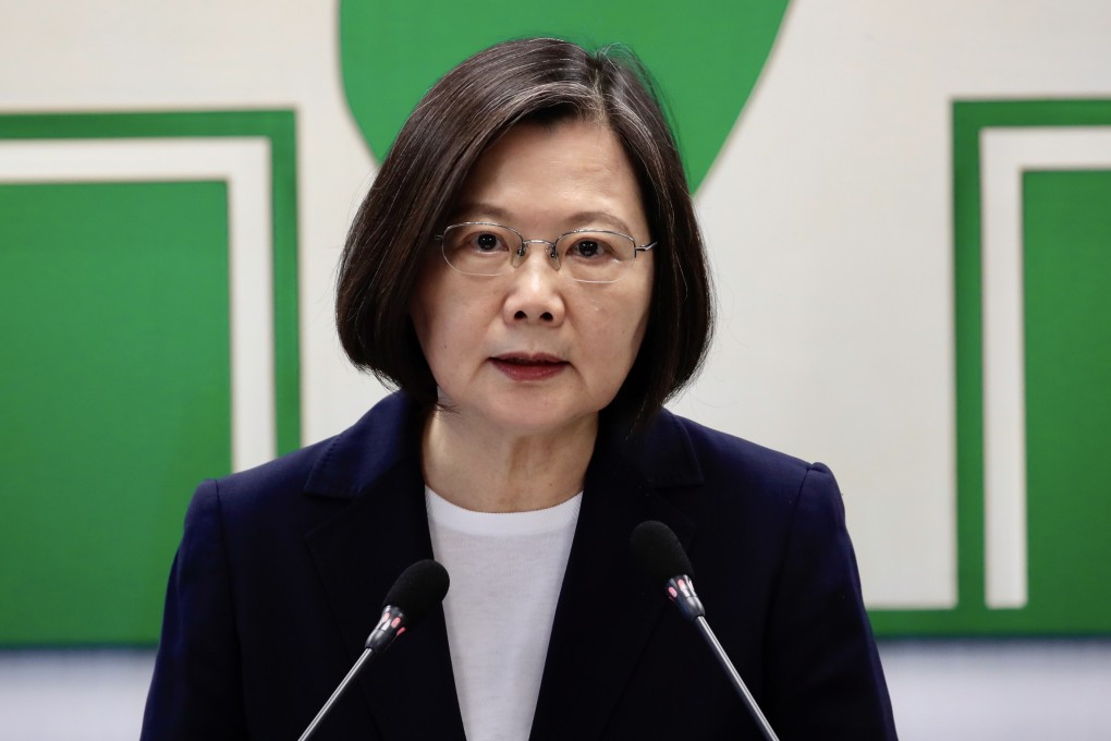 Taiwan’s presidential office says Tsai Ing-wen will offer her congratulations to the winner of the US election once it has been decided. Photo: EPA-EFE