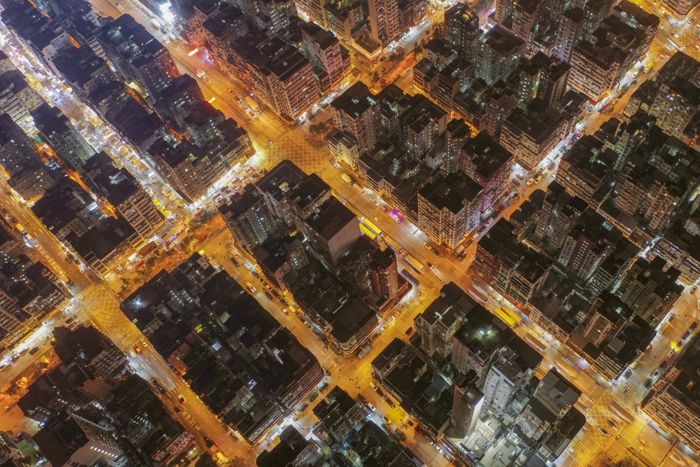 An aerial view of Sham Shui Po, one of the most densely populated neighbourhoods in Hong Kong. With cramped conditions, could co-living work here? Photo: Martin Chan