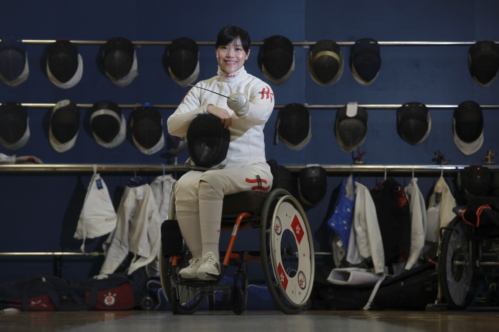 We have to accept imperfections as humans, as athletes, says Hong Kong wheelchair fencer Alison Yu Chui-yee. Photo: May Tse