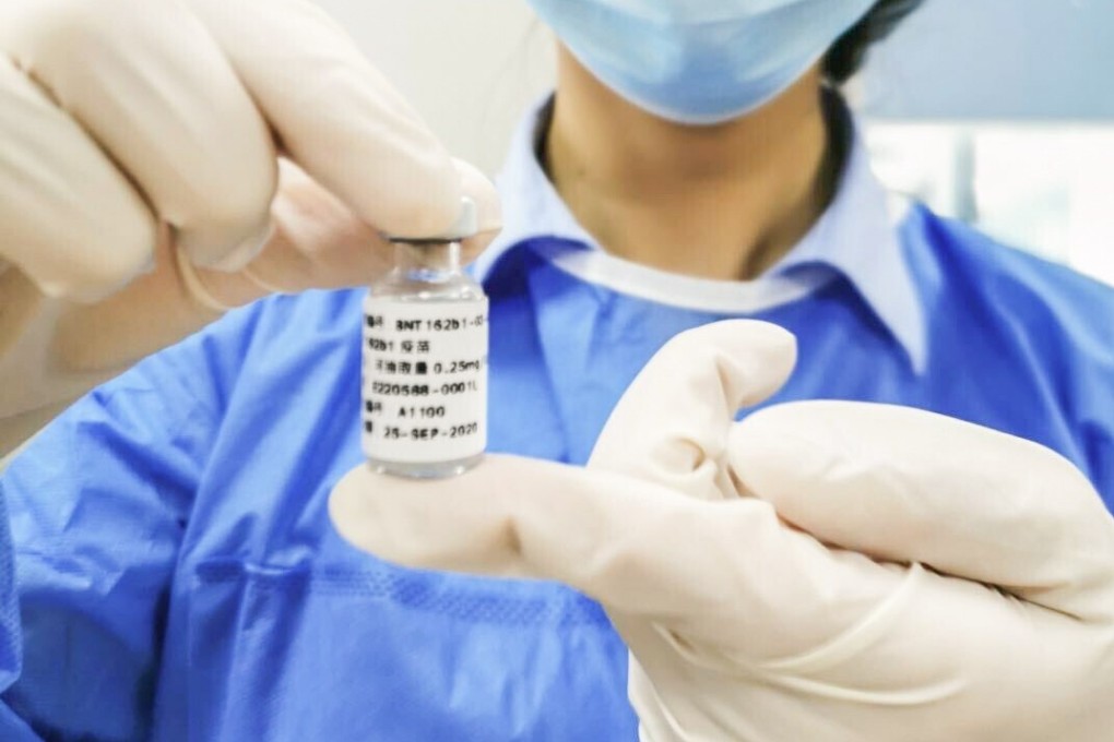 The mRNA vaccine candidate developed by BioNTech and Pfizer. Photo: Handout