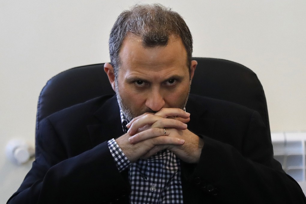 Former Lebanese Foreign Minister Gibran Bassil. Photo: AP