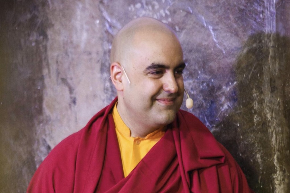 UK-based Buddhist monk Gelong Thubten says the best way to achieve happiness is to stop trying to find it.