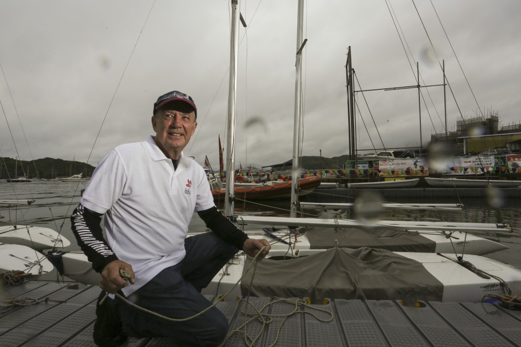 The late Mike Rawbone co-founded Sailability Hong Kong and his legacy lives on in the underprivileged who are learning to sail. Photo: Jonathan Wong
